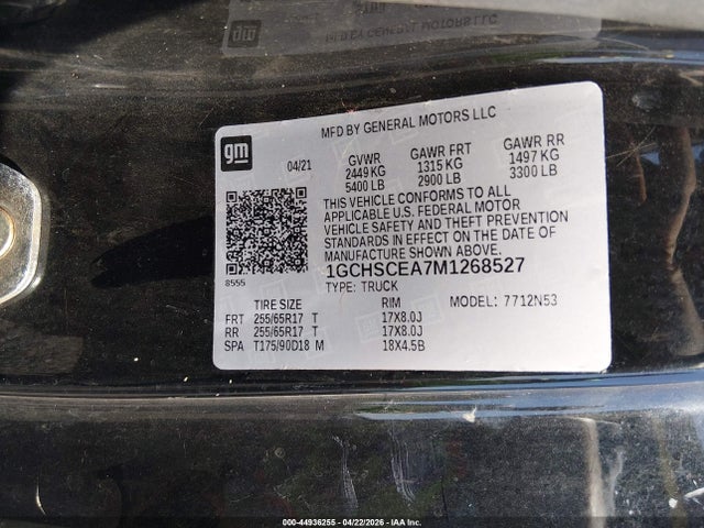 Chevrolet Colorado 2wd  Long Box Lt