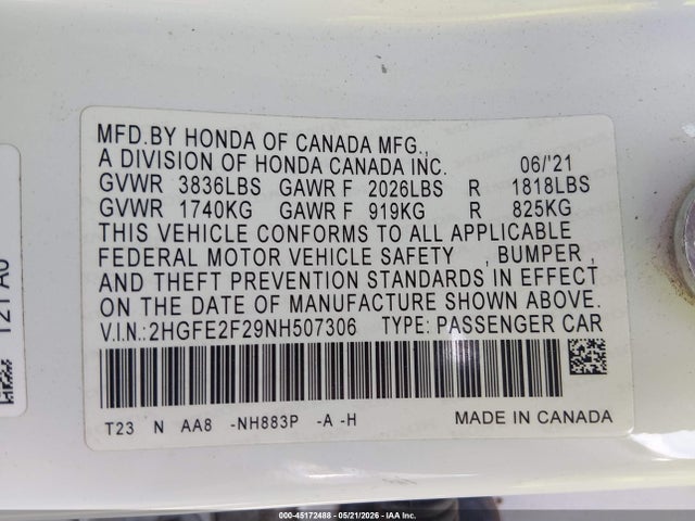 Honda Civic Lx