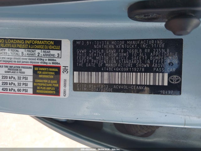 Toyota Camry Le