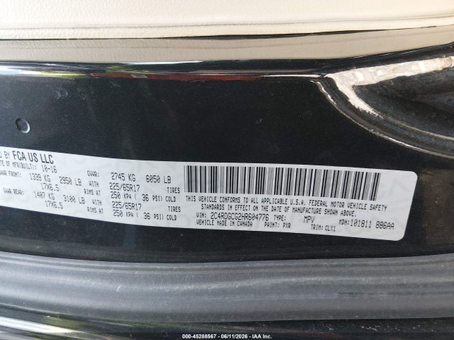 Dodge Grand Caravan Sxt