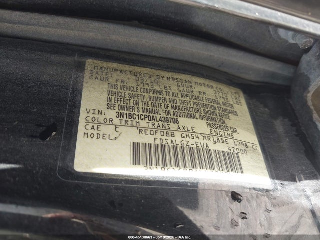 Nissan Versa 1.8sl