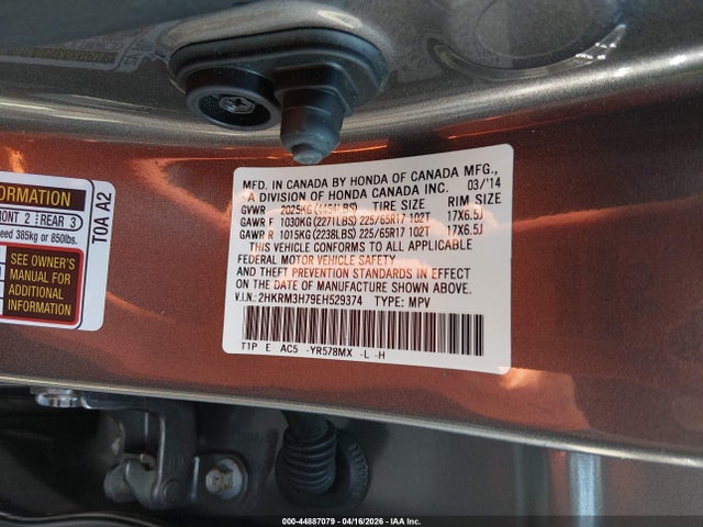 Honda CR-V Ex-l