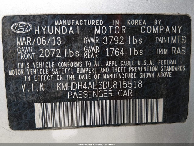 Hyundai ELANTRA Gls