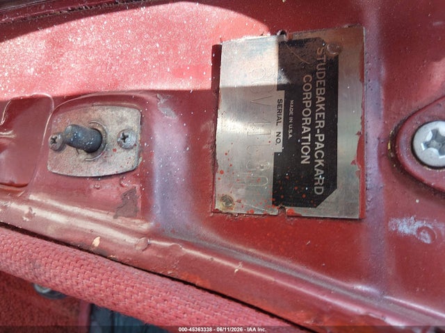 Studebaker Lark Convertable
