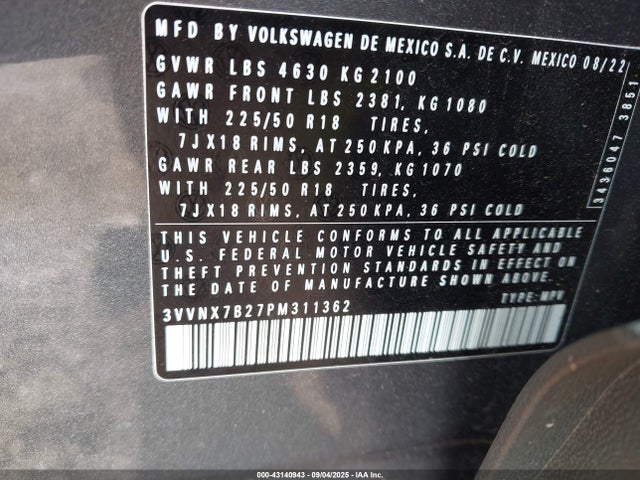 Volkswagen Taos 1.5t Se