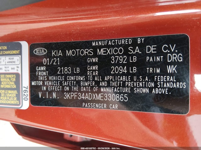 Kia Forte Gt-line
