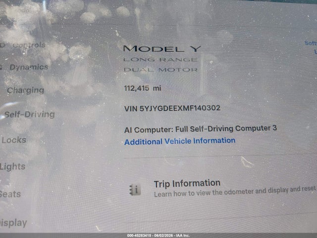 Tesla Model Y Long Range Dual Motor All-wheel Drive