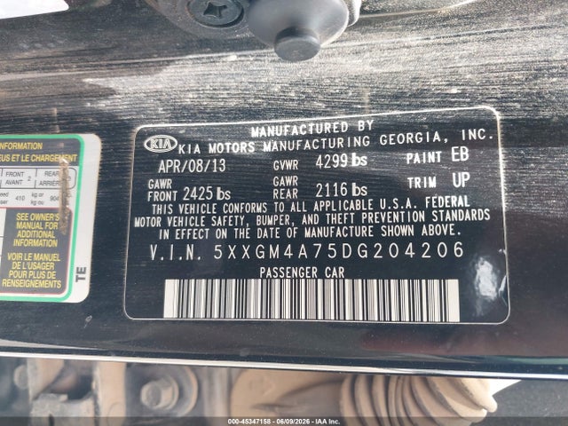 Kia Optima Lx