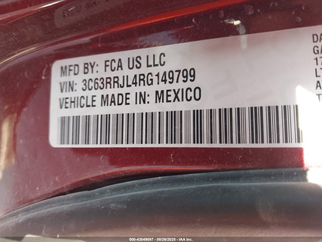 Ram 3500 Laramie  4x4 8' Box