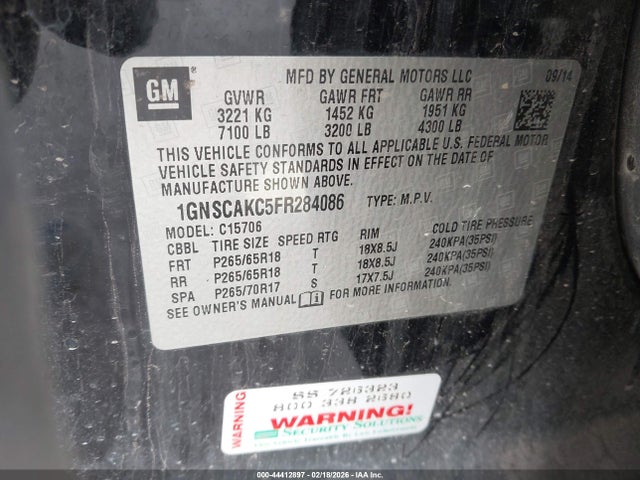 Chevrolet Tahoe Ls