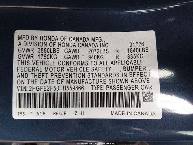 Honda Civic Sport
