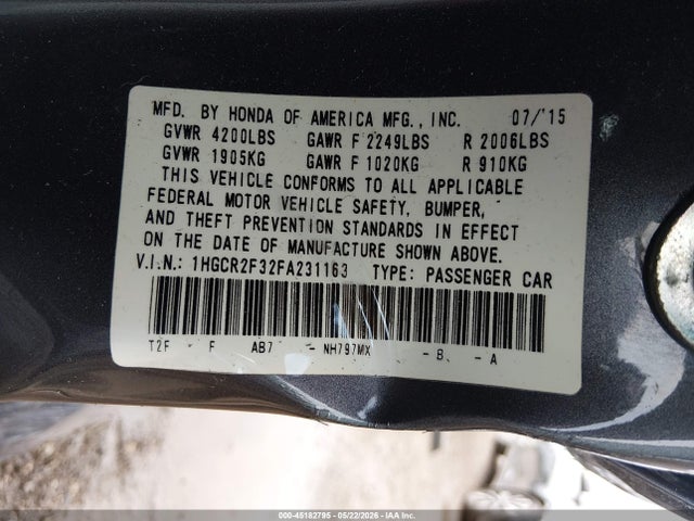 Honda Accord Lx