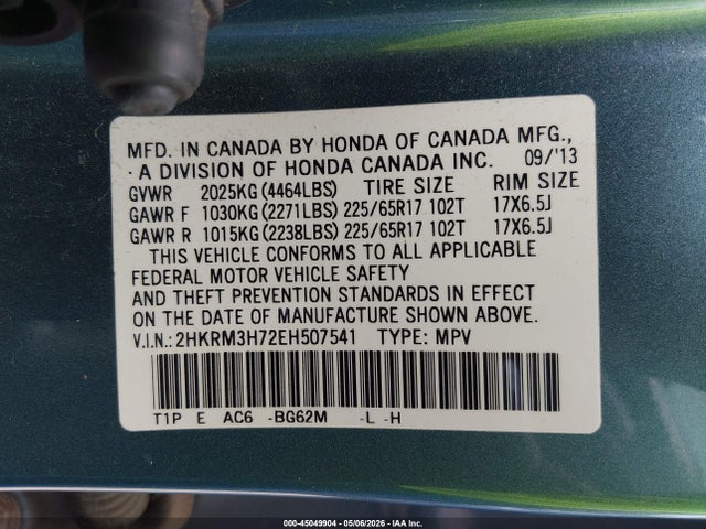 Honda CR-V Ex-l