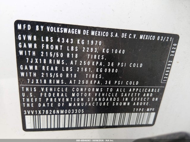 Volkswagen Taos 1.5t Sel