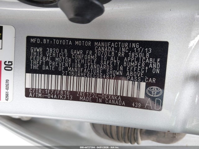Toyota Corolla Le