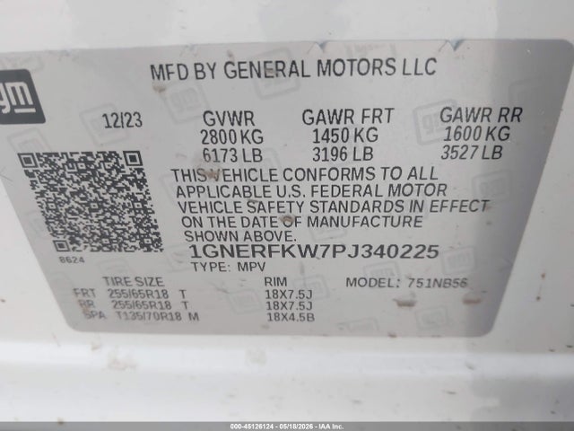 Chevrolet Traverse Fwd Ls