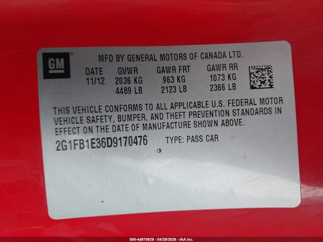 Chevrolet Camaro 1lt