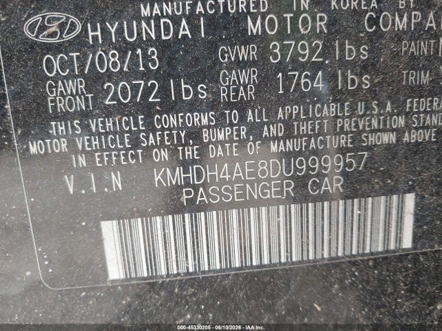 Hyundai ELANTRA Gls