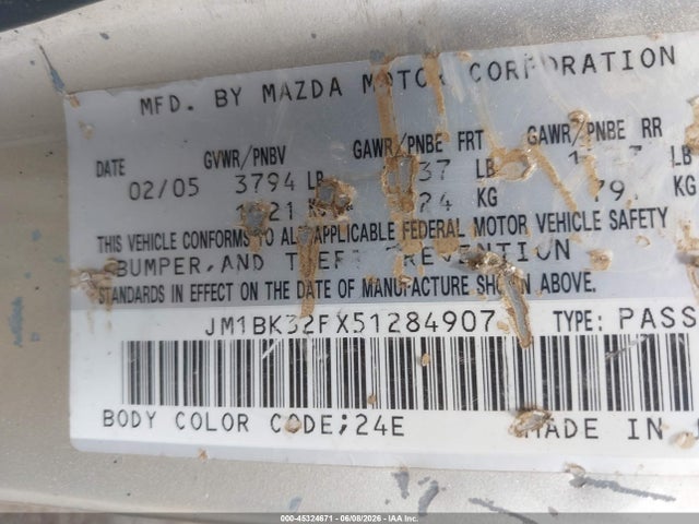 Mazda Mazda3 I