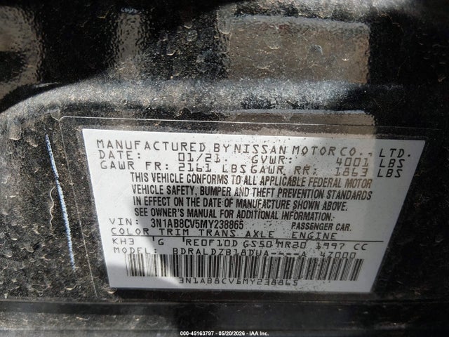 Nissan Sentra Sv Xtronic Cvt