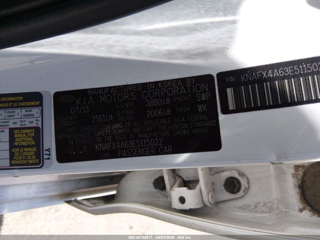 Kia Forte Lx