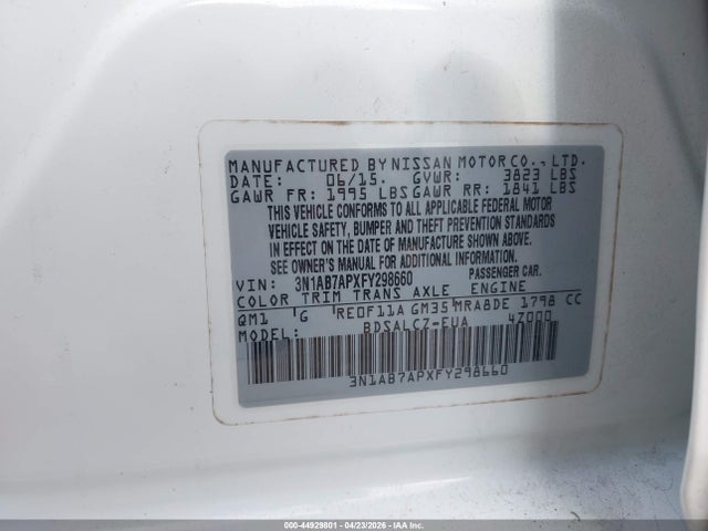 Nissan Sentra S