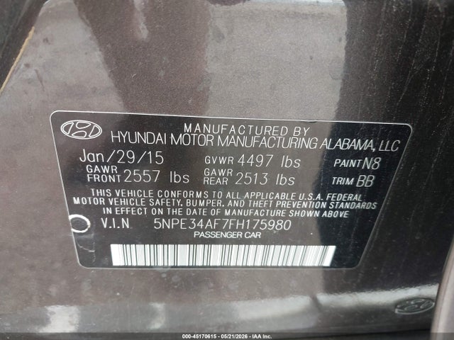 Hyundai SONATA Limited