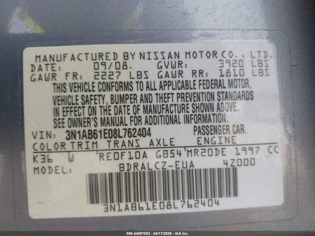Nissan Sentra 2.0