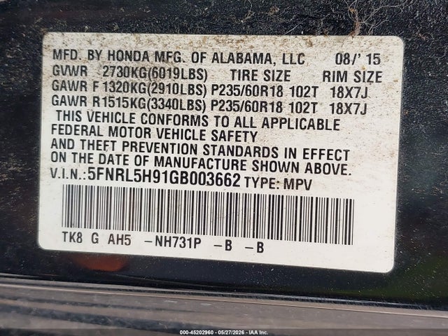 Honda Odyssey