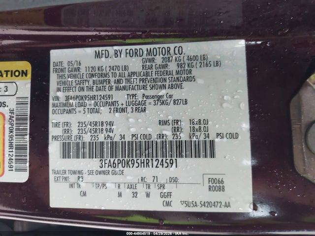 Ford Fusion Titanium