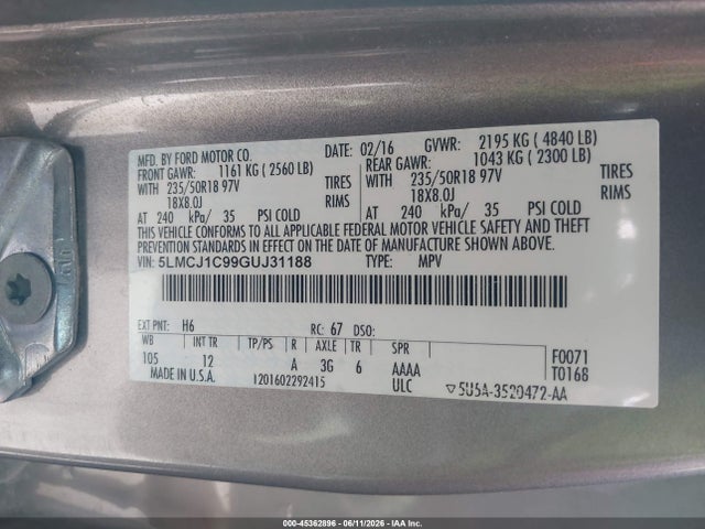 Lincoln MKC Premier