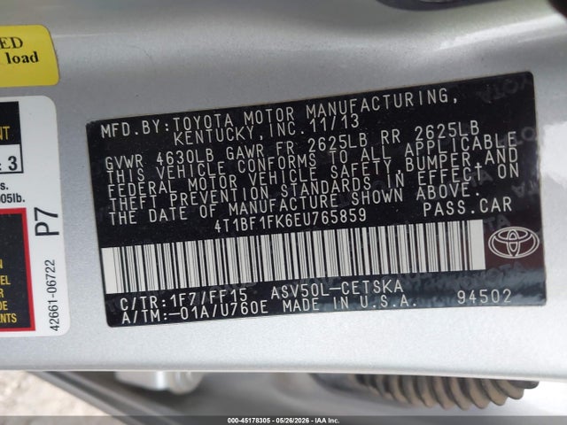 Toyota Camry Se