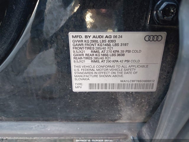 Audi Q7 Premium Plus 45 Tfsi Quattro Tiptronic