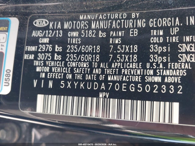 Kia Sorento Ex V6