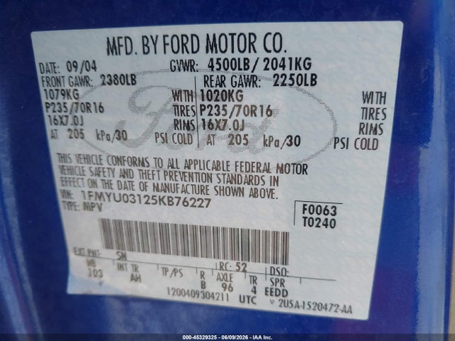 Ford Escape Xlt