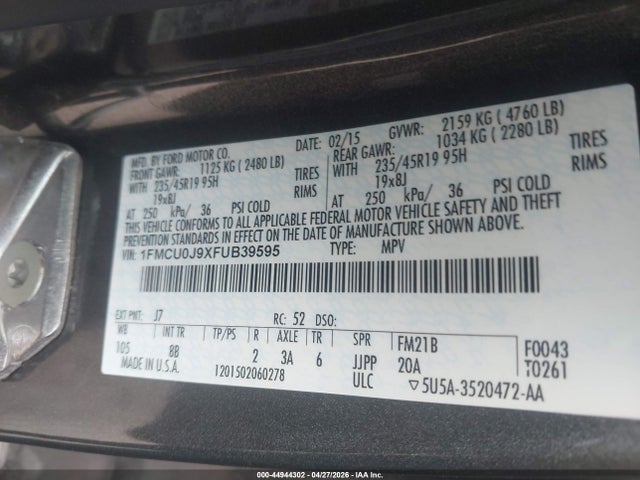 Ford Escape Titanium