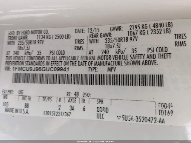 Ford Escape Titanium