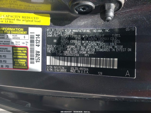 Toyota Sienna Le V6 8 Passenger