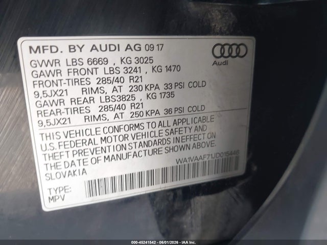 Audi Q7 3.0t Premium