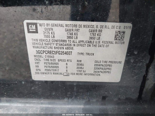 Chevrolet Silverado 1500 1lt