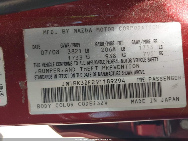Mazda Mazda3 I