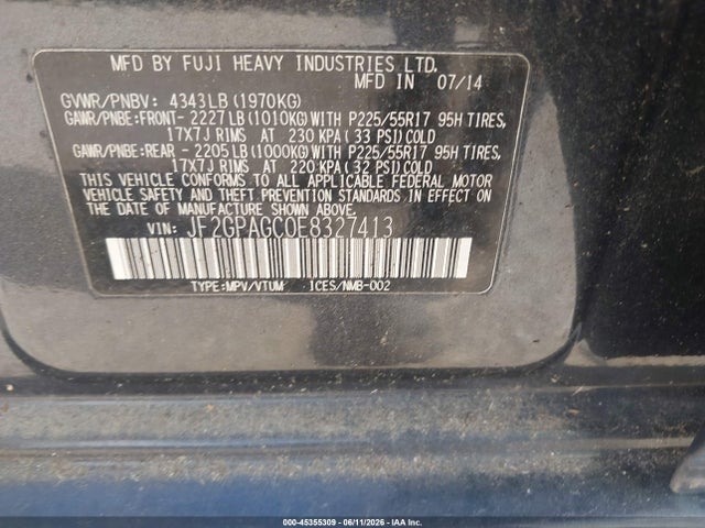 Subaru Crosstrek 2.0i Limited