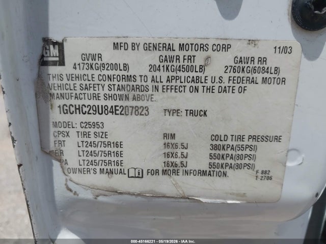 Chevrolet Silverado 2500 Ls