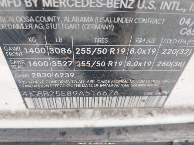 Mercedes-Benz M-Class 4matic