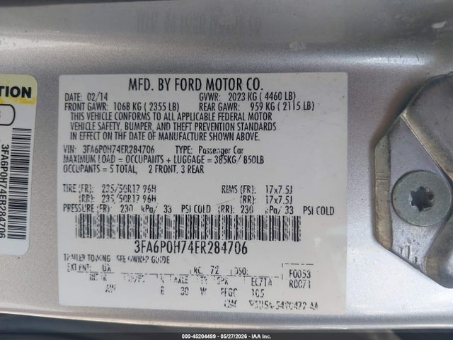 Ford Fusion Se