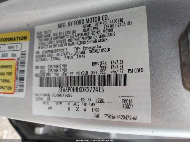 Ford Fusion Se