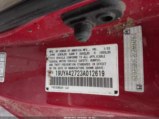 Acura CL 3.2 Type S