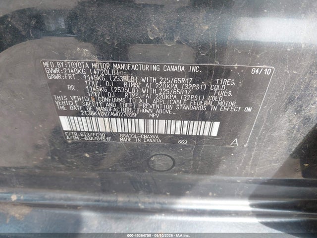 Toyota RAV4 Base V6