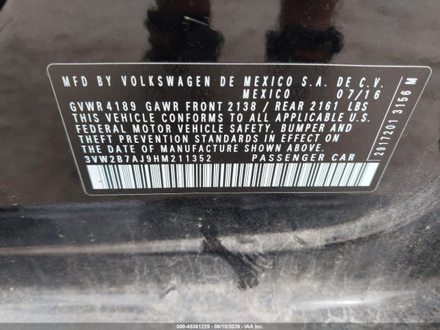 Volkswagen Jetta 1.4t S