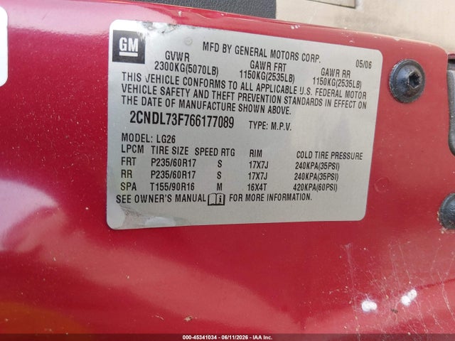 Chevrolet Equinox Lt